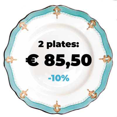 2 plates 85,50 euro